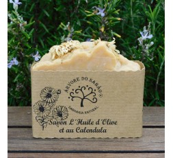 Savon à l'huile d'olive et au calendula